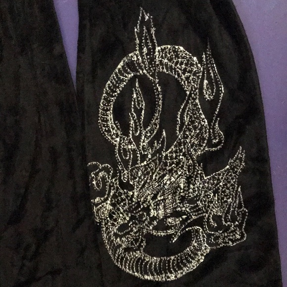 BCBG Velvet Track Suit - Picture 3 of 3